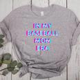 In My Baseball Mom Era 80s Retro Style Women's Heather T-Shirt Athletic Heather In My Baseball Mom Era 80s Retro Style Women's Heather T-Shirt Athletic Heather
