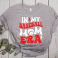 In My Baseball Mom Era Cute Groovy Baseball Women's Heather T-Shirt Athletic Heather In My Baseball Mom Era Cute Groovy Baseball Women's Heather T-Shirt Athletic Heather
