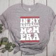 In My Baseball Mom Era Groovy Baseball Mom Team Mother's Day Women's Heather T-Shirt Athletic Heather In My Baseball Mom Era Groovy Baseball Mom Team Mother's Day Women's Heather T-Shirt Athletic Heather