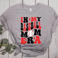 In My Baseball Mom Era Groovy Mom Women's Heather T-Shirt Athletic Heather In My Baseball Mom Era Groovy Mom Women's Heather T-Shirt Athletic Heather