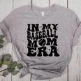 In My Baseball Mom Era Mom Life Game Day Vibes Mama Women's Heather T-Shirt Athletic Heather In My Baseball Mom Era Mom Life Game Day Vibes Mama Women's Heather T-Shirt Athletic Heather