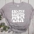 In My Baseball Mom Era Baseball Mama Groovy Sports Parent Women's Heather T-Shirt Athletic Heather In My Baseball Mom Era Baseball Mama Groovy Sports Parent Women's Heather T-Shirt Athletic Heather