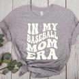 Baseball Mom In My Baseball Mom Era Mama Sports Mom Women's Heather T-Shirt Athletic Heather