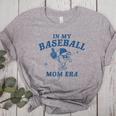 In My Baseball Mom Era Retro Game Day Mama Groovy Season Raglan Baseball Tee Women's Heather T-Shirt Athletic Heather