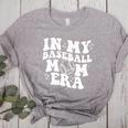 In My Baseball Mom Era Retro Groovy Women's Heather T-Shirt Athletic Heather In My Baseball Mom Era Retro Groovy Women's Heather T-Shirt Athletic Heather
