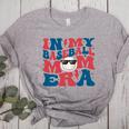 In My Baseball Mom Era Smile Face Retro Women's Heather T-Shirt Athletic Heather In My Baseball Mom Era Smile Face Retro Women's Heather T-Shirt Athletic Heather