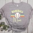 BASEBALL MOM Fun RETRO LOOK Premium Women's Heather T-Shirt Athletic Heather BASEBALL MOM Fun RETRO LOOK Premium Women's Heather T-Shirt Athletic Heather