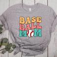 Baseball Mom Groovy Baseball Mom Women's Heather T-Shirt Athletic Heather Baseball Mom Groovy Baseball Mom Women's Heather T-Shirt Athletic Heather