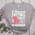 Baseball Mom Heart Ball Graphic Mother's Day Women's Heather T-Shirt Athletic Heather