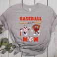 Baseball Mom Heart Baseball Mama Mother's Day Women's Heather T-Shirt Athletic Heather Baseball Mom Heart Baseball Mama Mother's Day Women's Heather T-Shirt Athletic Heather