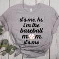 Baseball Mom It's Me Hi It's Me I'm The Baseball Mom Women's Heather T-Shirt Athletic Heather