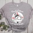 Baseball Mom It's Not For The Weak Funny Baseball Mom Women Women's Heather T-Shirt Athletic Heather