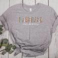Baseball Mom Leopard Print Baseball Mama Mother's Day Women's Heather T-Shirt Athletic Heather Baseball Mom Leopard Print Baseball Mama Mother's Day Women's Heather T-Shirt Athletic Heather