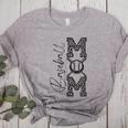 Baseball Mom Leopard Women's Heather T-Shirt Athletic Heather
