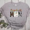 Baseball Mom Mama Mother Women's Heather T-Shirt Athletic Heather Baseball Mom Mama Mother Women's Heather T-Shirt Athletic Heather