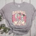 Baseball Mom Mama Mother's Cat In My Baseball Mom Era Women's Heather T-Shirt Athletic Heather Baseball Mom Mama Mother's Cat In My Baseball Mom Era Women's Heather T-Shirt Athletic Heather