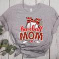 Baseball Mom Mama Mother's Day Leopard Sport Mom Mama Women's Heather T-Shirt Athletic Heather Baseball Mom Mama Mother's Day Leopard Sport Mom Mama Women's Heather T-Shirt Athletic Heather