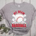 Baseball Mom Meme Quote Women's Heather T-Shirt Athletic Heather Baseball Mom Meme Quote Women's Heather T-Shirt Athletic Heather