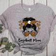 Baseball Mom Baseball Player Mom Women's Heather T-Shirt Athletic Heather