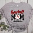 Baseball Mom Red Varsity Baseball Mama Cute Mother's Day Women's Heather T-Shirt Athletic Heather Baseball Mom Red Varsity Baseball Mama Cute Mother's Day Women's Heather T-Shirt Athletic Heather