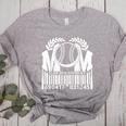 Baseball Mom Scan For Payment Sporty Humor Women's Heather T-Shirt Athletic Heather