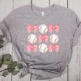 Baseball Mom Sister Tween Teen Girl Girly Pink Bow Preppy Premium Women's Heather T-Shirt Athletic Heather Baseball Mom Sister Tween Teen Girl Girly Pink Bow Preppy Premium Women's Heather T-Shirt Athletic Heather