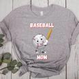 Baseball Mom Sports Quote Women's Heather T-Shirt Athletic Heather Baseball Mom Sports Quote Women's Heather T-Shirt Athletic Heather