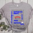 Baseball Mom Traits For Great Mothers Grey And Blue Women's Heather T-Shirt Athletic Heather