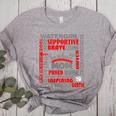 Baseball Mom Traits For Great Mothers Grey And Red Women's Heather T-Shirt Athletic Heather Baseball Mom Traits For Great Mothers Grey And Red Women's Heather T-Shirt Athletic Heather