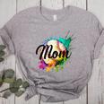 Baseball Mom USA American Baseball Graphic Women's Heather T-Shirt Athletic Heather Baseball Mom USA American Baseball Graphic Women's Heather T-Shirt Athletic Heather