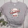 Baseball Mom Vintage Retro Game Day Son Supporter Fan Women's Heather T-Shirt Athletic Heather Baseball Mom Vintage Retro Game Day Son Supporter Fan Women's Heather T-Shirt Athletic Heather
