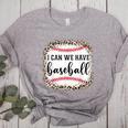 I Can We Have Baseball Mom Women Women's Heather T-Shirt Athletic Heather I Can We Have Baseball Mom Women Women's Heather T-Shirt Athletic Heather