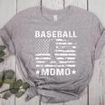 Baseball Momo Mom USA Flag 4th Of July Women's Heather T-Shirt Athletic Heather Baseball Momo Mom USA Flag 4th Of July Women's Heather T-Shirt Athletic Heather
