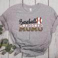 Baseball Momo Women BallPark Momo Baseball Mom Mother's Day Women's Heather T-Shirt Athletic Heather