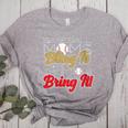 Baseball Moms Bling It & Their Sons Bring It For Women Women's Heather T-Shirt Athletic Heather Baseball Moms Bling It & Their Sons Bring It For Women Women's Heather T-Shirt Athletic Heather