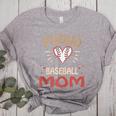 Baseball Moms Mother Kids Girls Boys School Game Women's Heather T-Shirt Athletic Heather