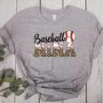 Baseball Nina Women BallPark Nina Baseball Mom Mother's Day Women's Heather T-Shirt Athletic Heather Baseball Nina Women BallPark Nina Baseball Mom Mother's Day Women's Heather T-Shirt Athletic Heather
