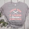 Baseball Player Pitcher Catcher Baseball Mom Mother Women's Heather T-Shirt Athletic Heather Baseball Player Pitcher Catcher Baseball Mom Mother Women's Heather T-Shirt Athletic Heather