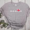 Baseball Softball Baseball Mom Heartbeat Baseball Premium Tri-Blend Women's Heather T-Shirt Athletic Heather