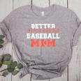 Better Not Mess With This Baseball Mom Women's Heather T-Shirt Athletic Heather