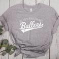 Busy Raising Ballers Baseball Mom & Parent Sports Raglan Baseball Tee Women's Heather T-Shirt Athletic Heather Busy Raising Ballers Baseball Mom & Parent Sports Raglan Baseball Tee Women's Heather T-Shirt Athletic Heather
