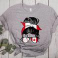 Canadian Baseball Mom Canada Flag Baseball Girl Women's Heather T-Shirt Athletic Heather Canadian Baseball Mom Canada Flag Baseball Girl Women's Heather T-Shirt Athletic Heather