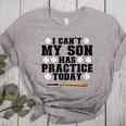 I Can't My Son Has Practice Today Baseball Mom Women's Heather T-Shirt Athletic Heather I Can't My Son Has Practice Today Baseball Mom Women's Heather T-Shirt Athletic Heather