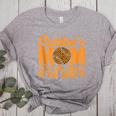 Catcher's Mom And Not Afraid Leopard Baseball Mom Women's Heather T-Shirt Athletic Heather Catcher's Mom And Not Afraid Leopard Baseball Mom Women's Heather T-Shirt Athletic Heather