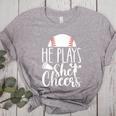 Cheer Baseball Mom Baseball And Cheer Mother Women's Heather T-Shirt Athletic Heather