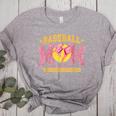 Coquette Baseball Mom Bow Like A Normal Mom But Mother's Day Women's Heather T-Shirt Athletic Heather