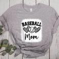 Custom Baseball Mom Number 12 Heart For Mom Women's Heather T-Shirt Athletic Heather Custom Baseball Mom Number 12 Heart For Mom Women's Heather T-Shirt Athletic Heather