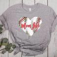 Cute Baseball Mom Heart Mother's Day Sport Mama Mom Life Women's Heather T-Shirt Athletic Heather Cute Baseball Mom Heart Mother's Day Sport Mama Mom Life Women's Heather T-Shirt Athletic Heather