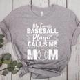 Cute My Favorite Baseball Player Calls Me Mom Baseball Moms Women's Heather T-Shirt Athletic Heather Cute My Favorite Baseball Player Calls Me Mom Baseball Moms Women's Heather T-Shirt Athletic Heather