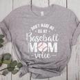 Don't Make Me Use My Baseball Mom Voice Women's Heather T-Shirt Athletic Heather Don't Make Me Use My Baseball Mom Voice Women's Heather T-Shirt Athletic Heather